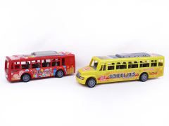 Friction School Bus & Friction Bus(2in1）