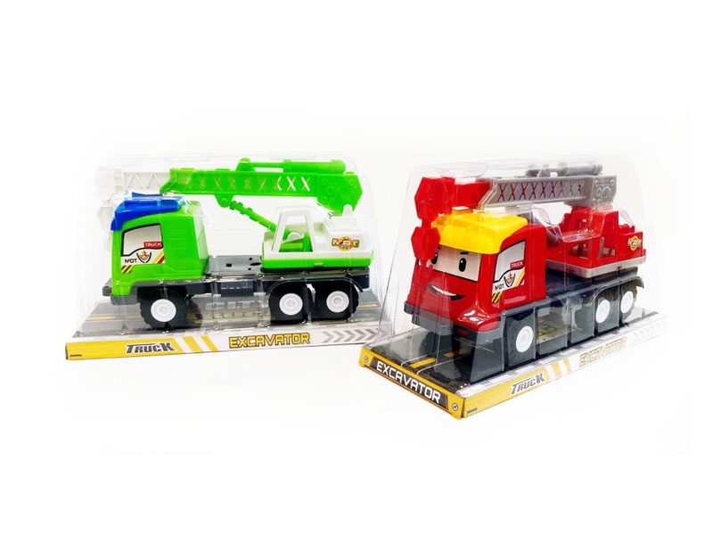 Friction Construction Truck(2C) toys