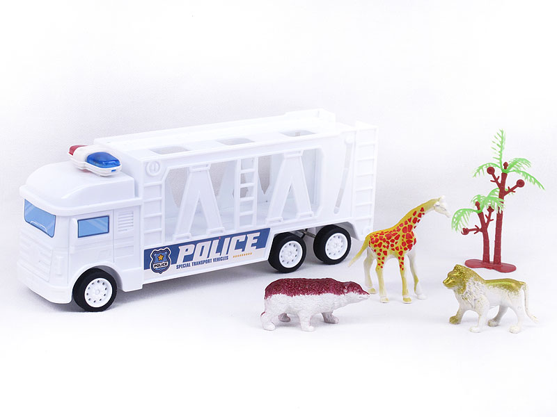 Friction Truck Tow Animal toys