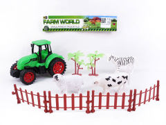 Friction Farmer Truck Set(2C)