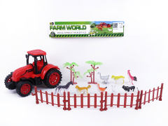 Friction Farmer Truck Set(2C） toys