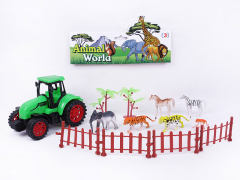 Friction Farmer Truck Set toys