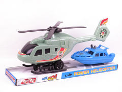 Fricton Helicopter & Free Wheel Boat(2C)