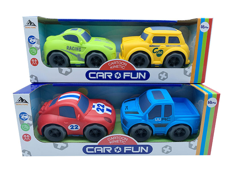 Friction Cartoon Car(2in1) toys