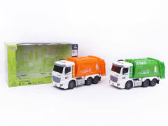 1:16 Friction Garbage Truck W/L_M(2C)