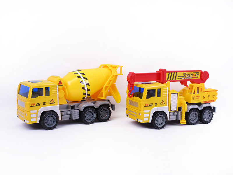 Friction Construction Truck(2S) toys