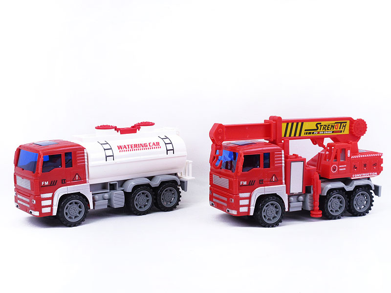 Friction Fire Engine(2S) toys