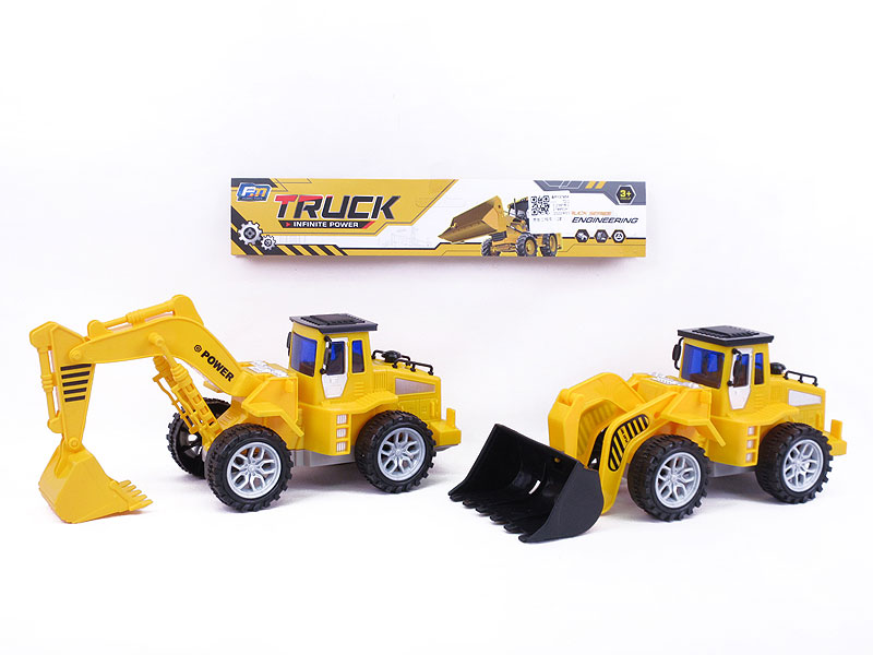 Friction Construction Truck(2S) toys