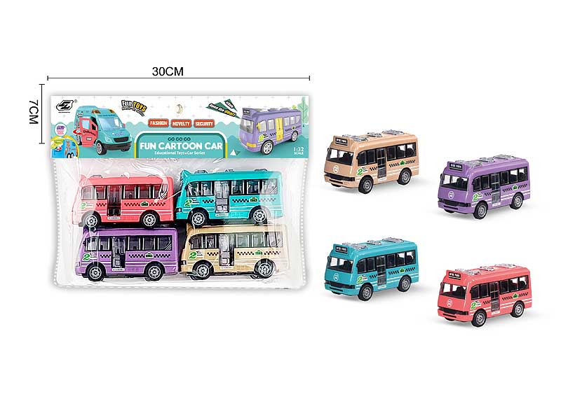 Friction Bus(4in1) toys