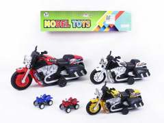 Friction Motorcycle & Pull Back Motorcycle & Free Wheel Motorcycle(5in1)