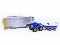 Friction Motorcycle Tow Truck toys