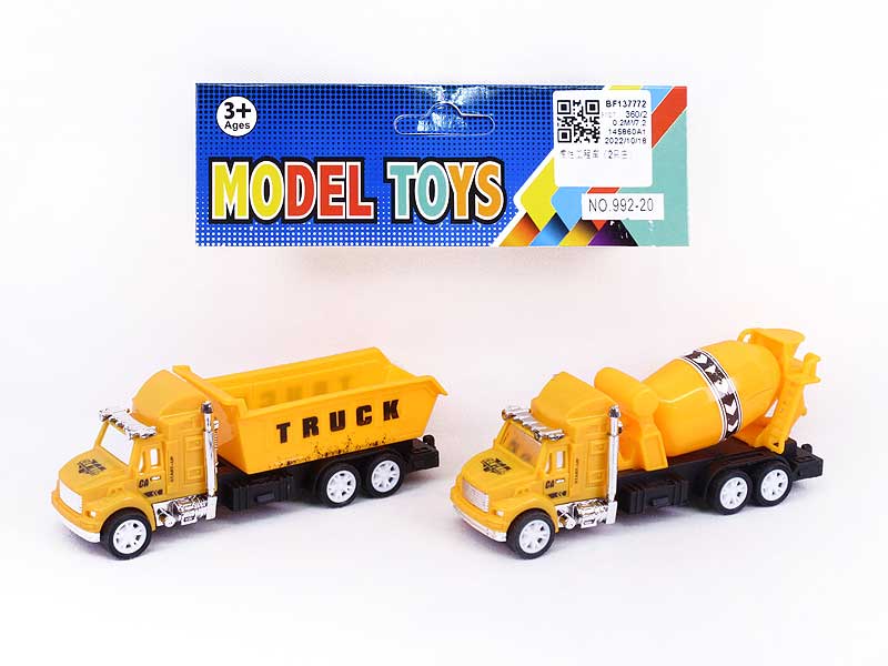 Friction Construction Truck(2in1) toys