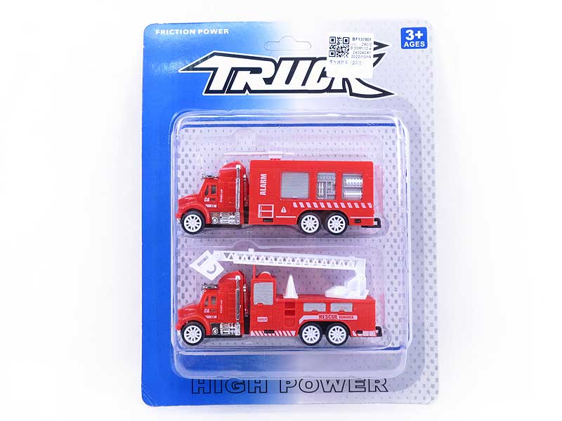 Friction Fire Engine(2in1) toys