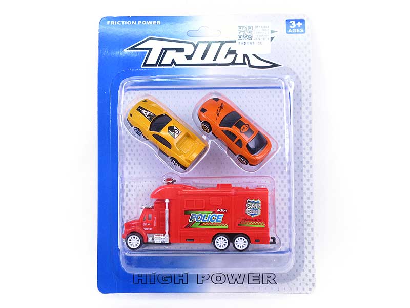 Friction Police Car(3C) toys