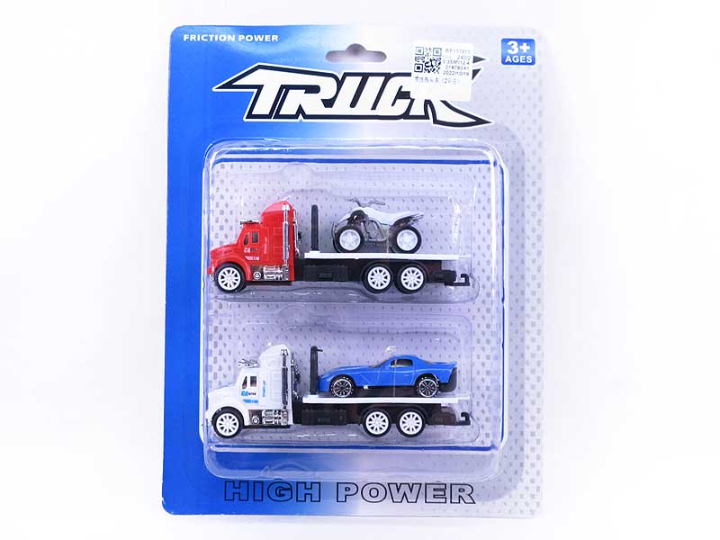 Friction Tow Truck(2in1) toys