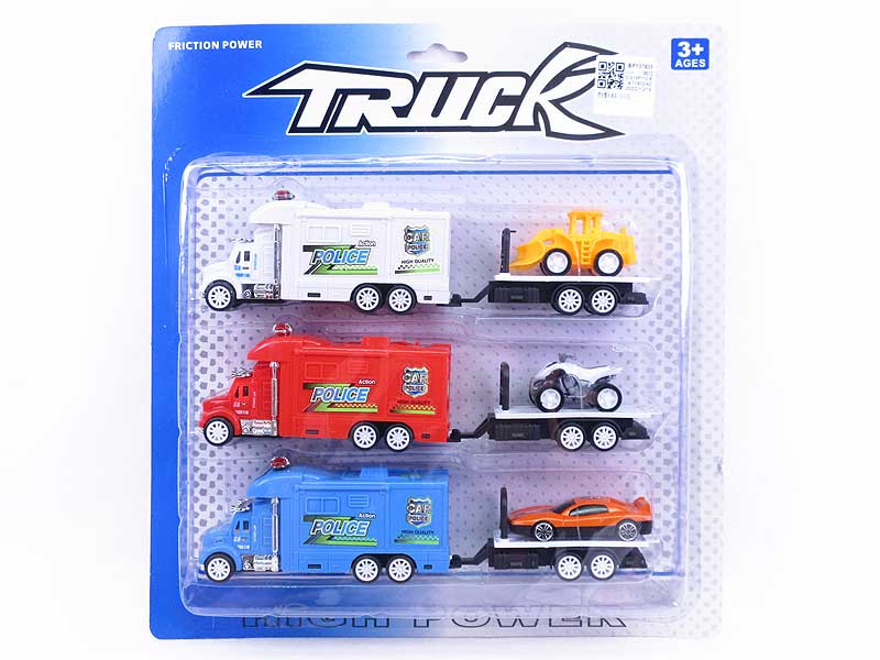 Friction Tow Truck(3in1) toys