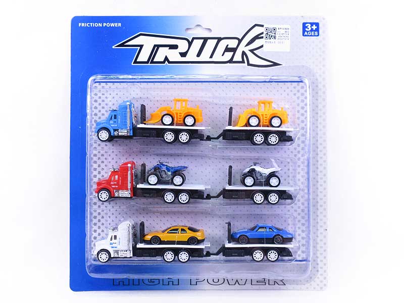 Friction Tow Truck(3in1) toys