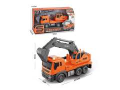 1:16 Friction Construction Truck W/L_M toys