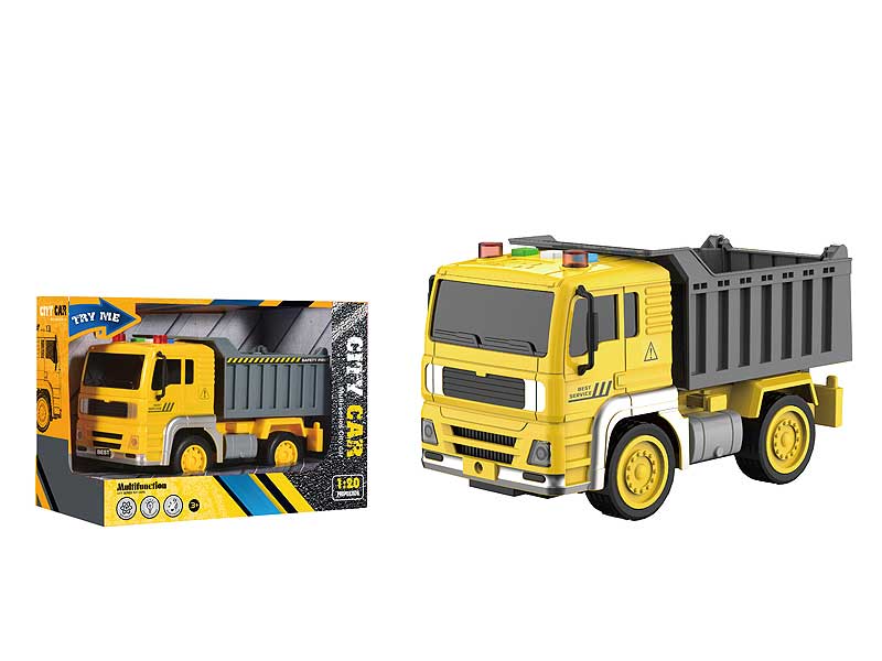 1:20 Friction Construction Truck toys
