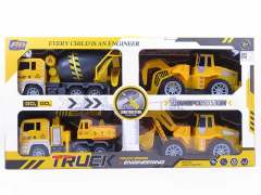 Friction Construction Truck(4in1) toys