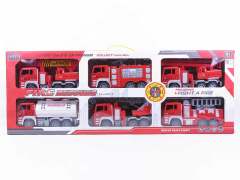 Friction Fire Engine(6in1) toys