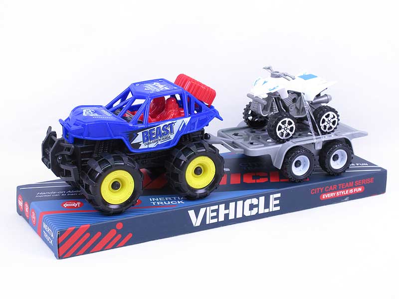 Friction Car Tow Free Wheel Motorcycle Car toys