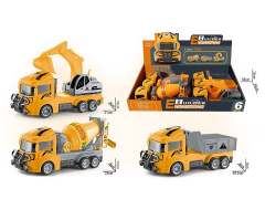 Friction Construction Truck(6in1) toys