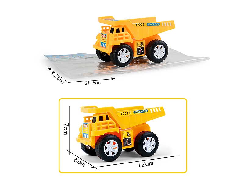 Friction Construction Truck toys