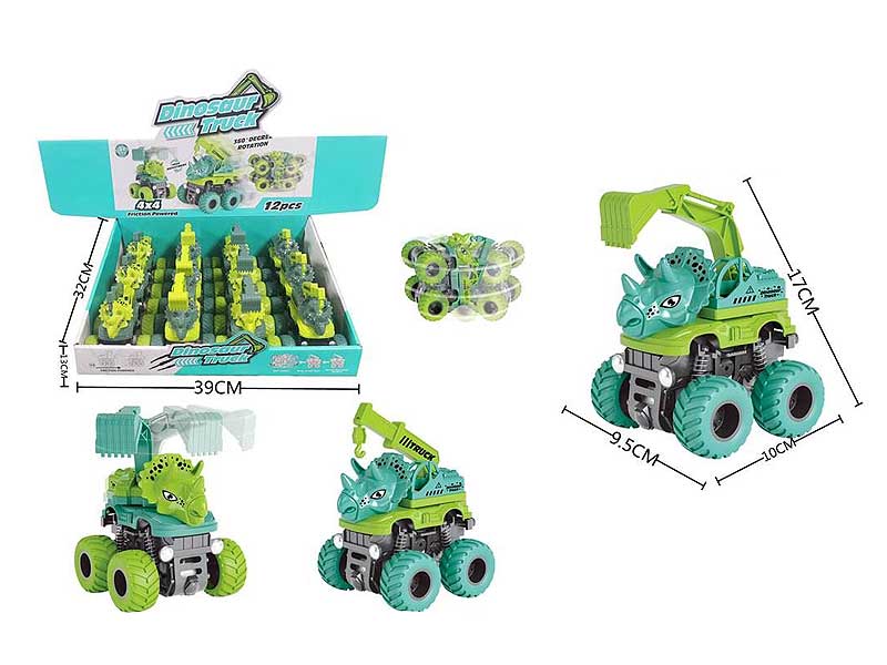 Friction Construction Truck(12in1) toys