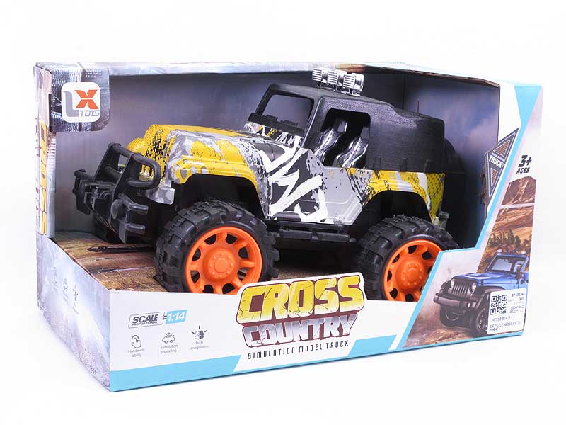 1:14 Friction Cross-country Car(2C) toys