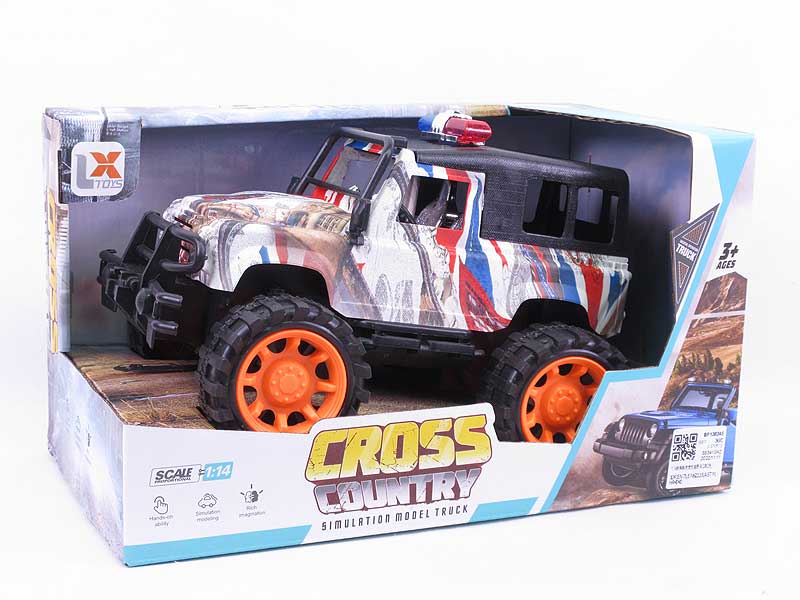 1:14 Friction Cross-country Car(2S2C) toys