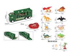 Friction Truck Tow Dinosaur toys