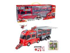 Friction Story Telling Fire Engine Set W/L_M