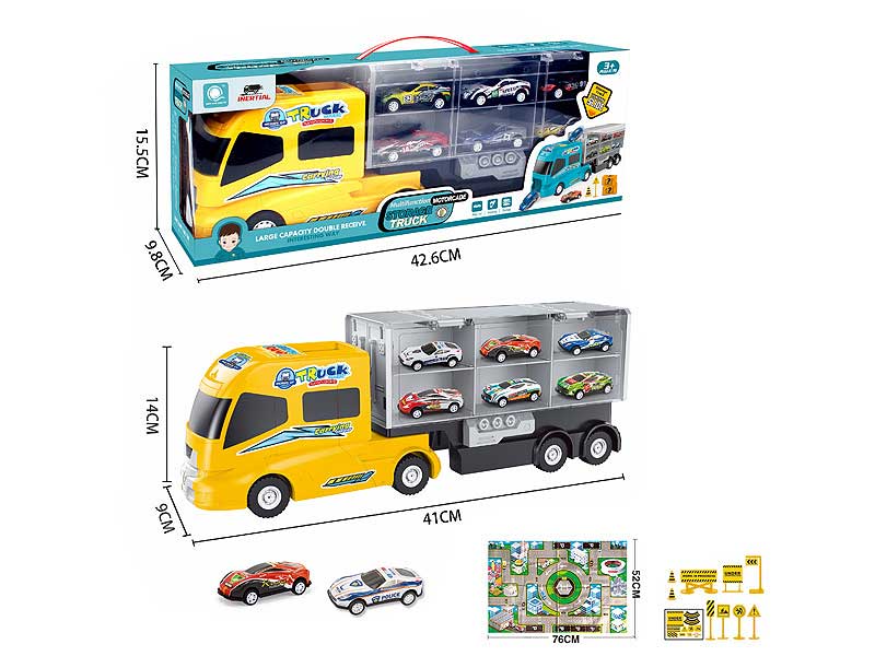 Friction Engineering Storage Vehicle Set toys