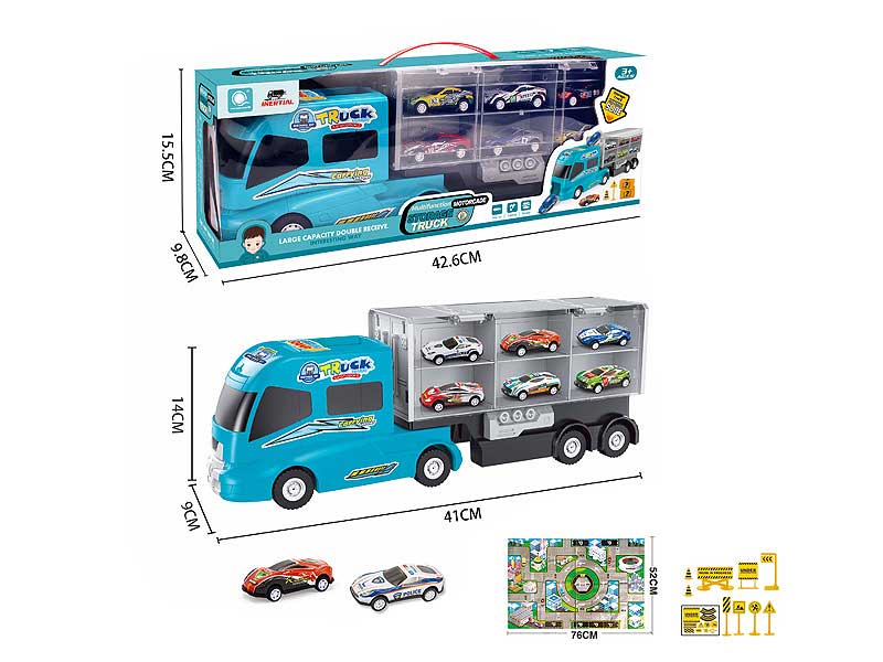 Friction Storage Car Set toys