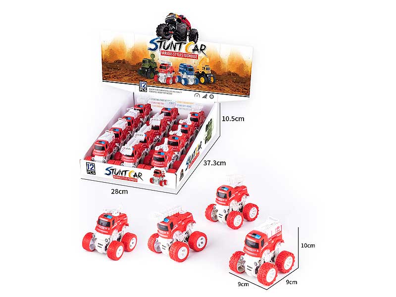 Friction Stunt Fire Engine(12in1) toys