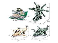 Friction Transforms Battleplan(8in1) toys