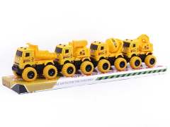 Friction Construction Truck(4in1) toys