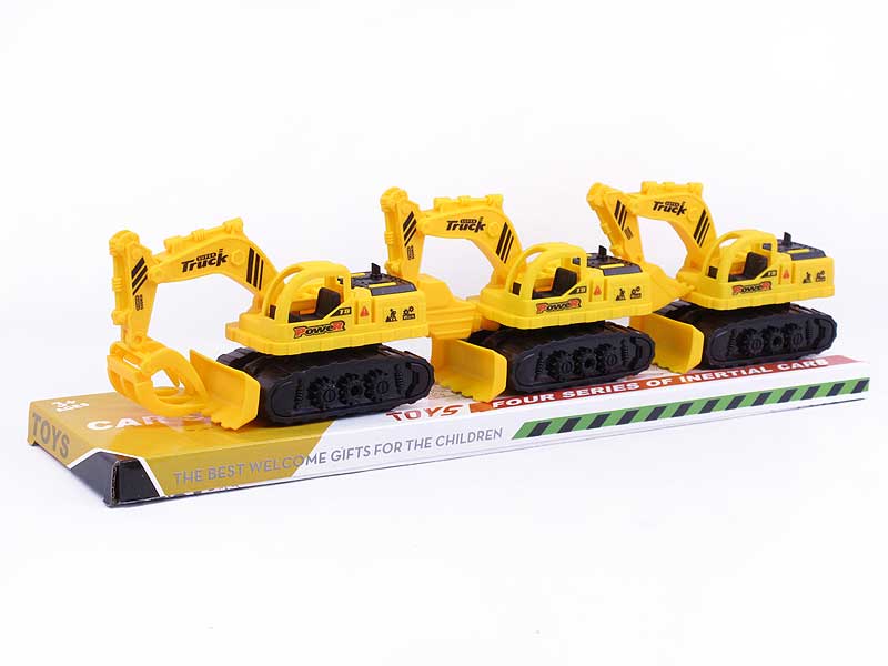 Friction Excavating Machinery(3in1) toys