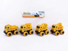 Friction Construction Truck(4S) toys