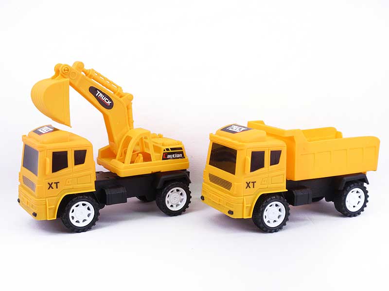 Friction Construction Truck(2S) toys