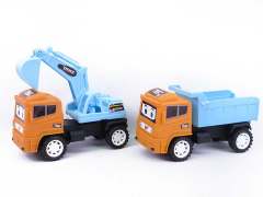 Friction Construction Truck(2S) toys