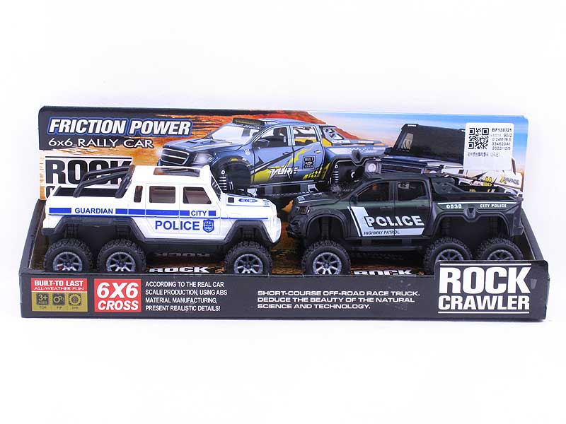 Friction Police Car(2in1) toys