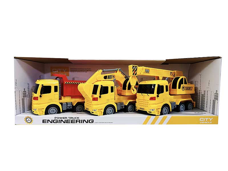 Friction Construction Truck(3in1) toys