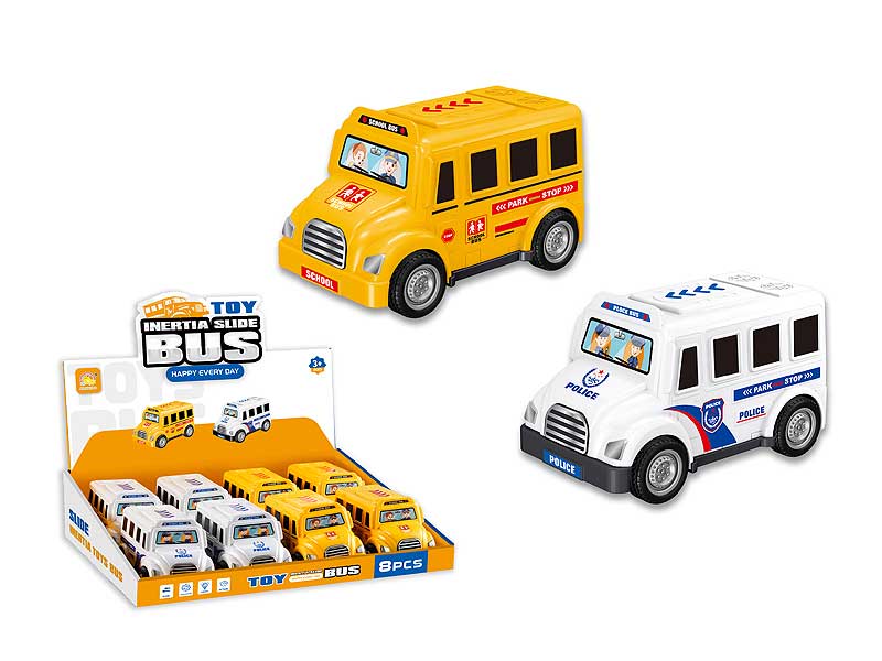 Friction Bus(8in1) toys