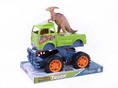 Friction Truck & Eotyrannosaurus(2C) toys