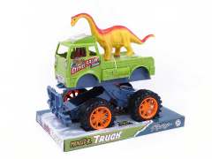 Friction Truck & Brachiosaurus(2C) toys