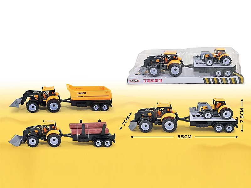 Friction Construction Truck(3S) toys