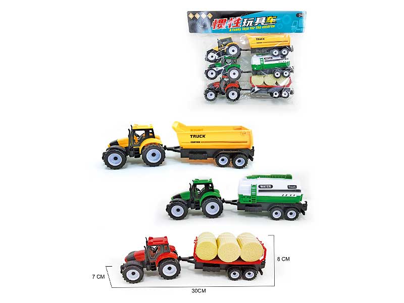 Friction Farmer Truck(3in1) toys