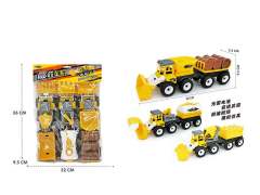 Friction Construction Truck(4in1) toys